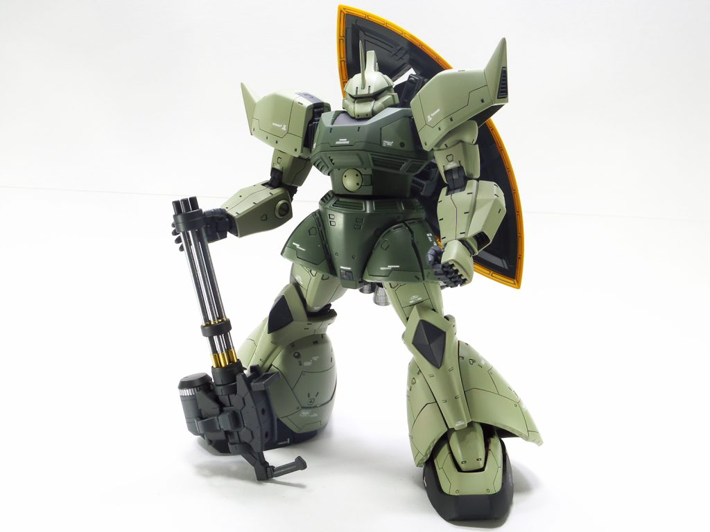 MGゲルググMGグフMGコアファイターRGガンダムビルドリアル他 MGグフ完成 | まさゆきさんのガンプラ作品 | ビルダーズノート