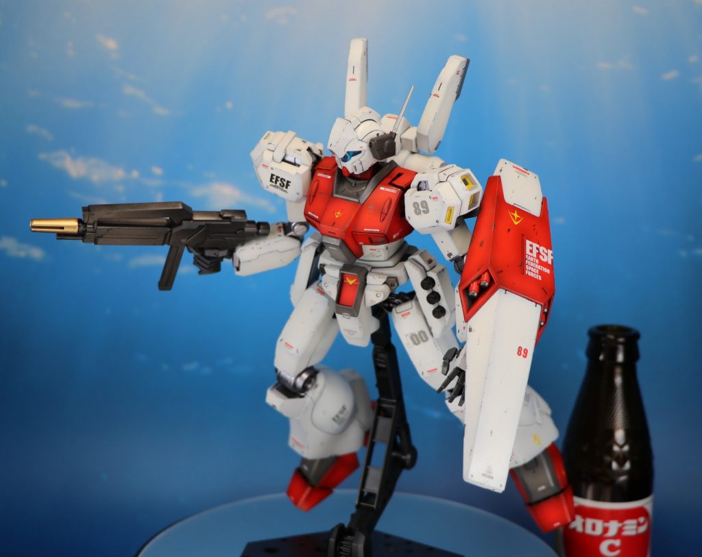 MGジェガンD型初期生産タイプとなります。そろそろバリエーション展開がないか気になるところです。