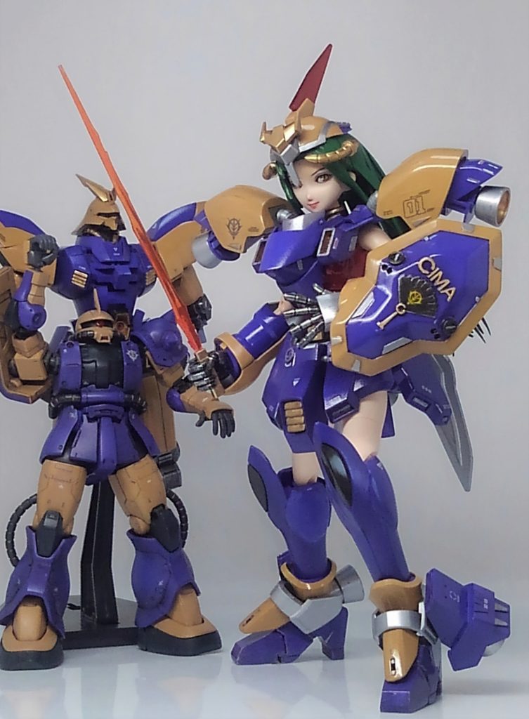 シーマ艦隊 ＆ 偽ゲルググ–2枚目/制作者：TOMSIM