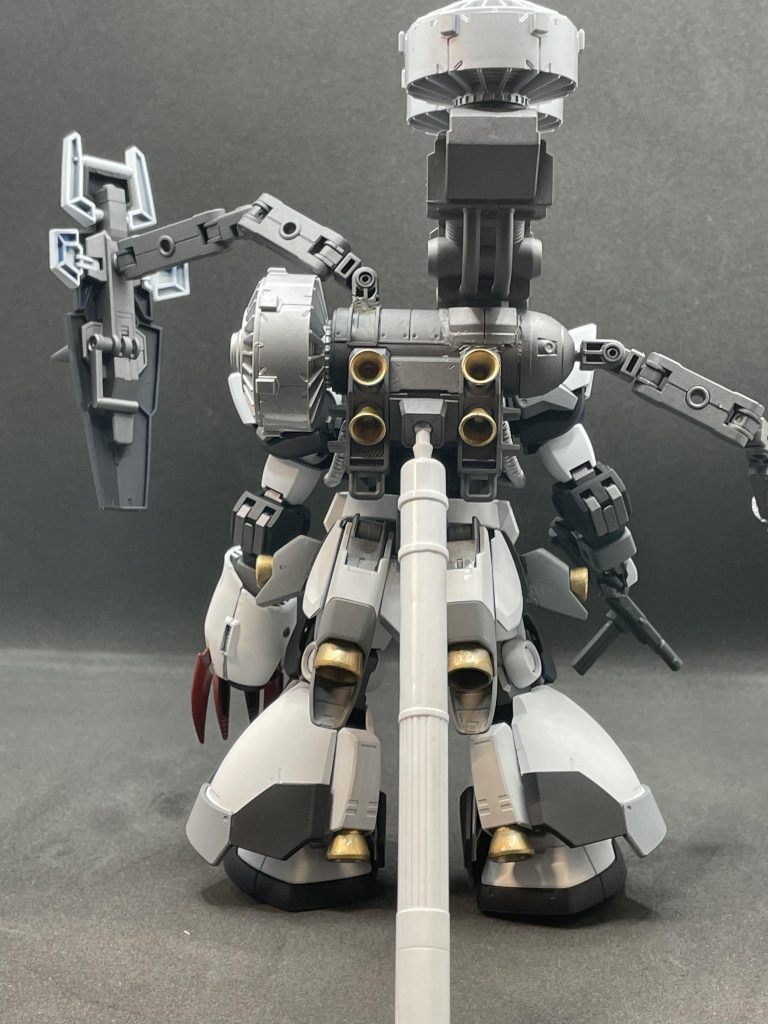 サンボルの設定ガン無視のとんでもバックパックサブアームの伸び方がヘンテコで好き