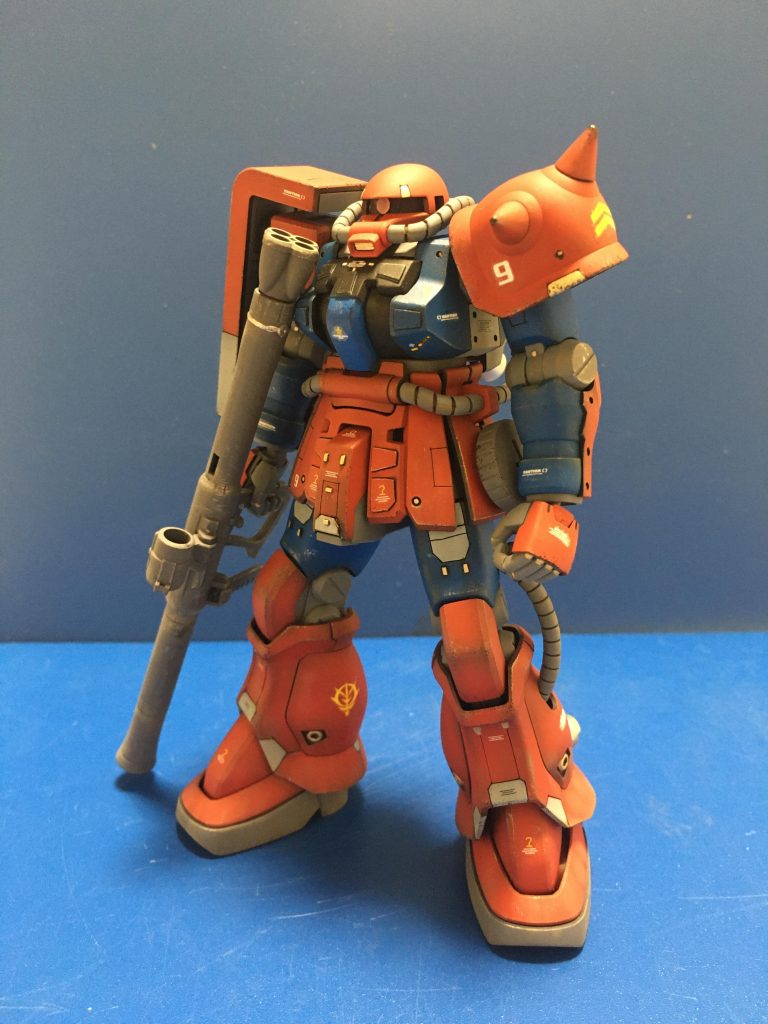 最後は唐突に青背景のテスト…あれ、青背景の方が似合ってたかもしれない…ご覧いただきましてありがとうございました！