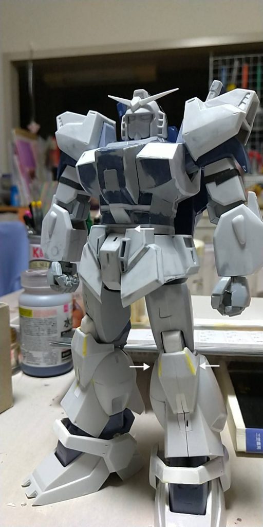 要となる胴体の改修。