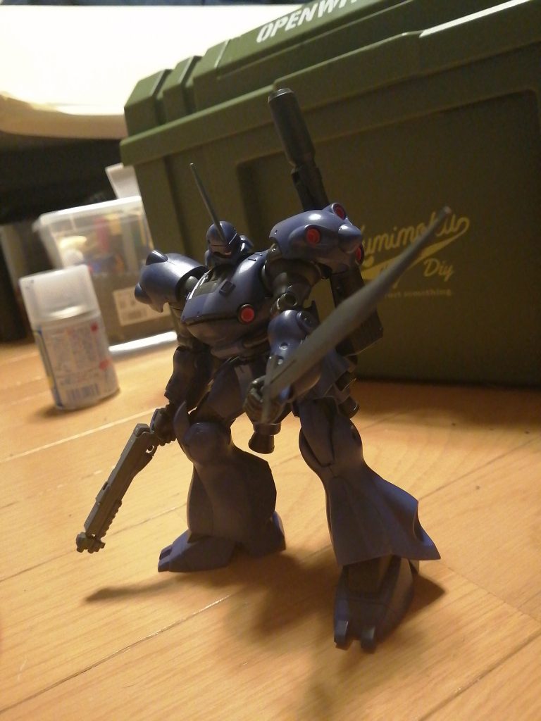 ポージングその2ショットガンもあります