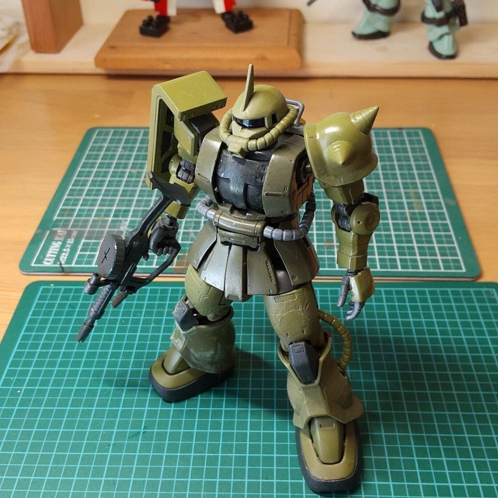 塗装失敗&欠品ありのジャンク品でした。