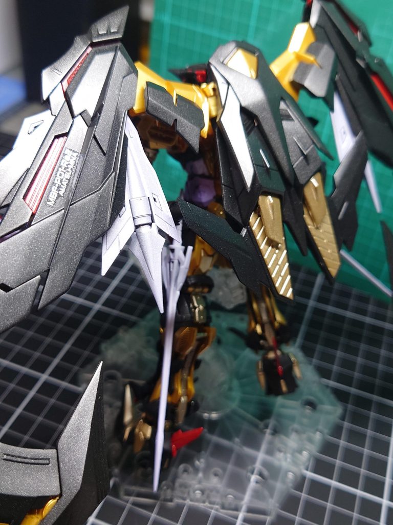 マガノシラホコ白にクリアパープル重ねました。    