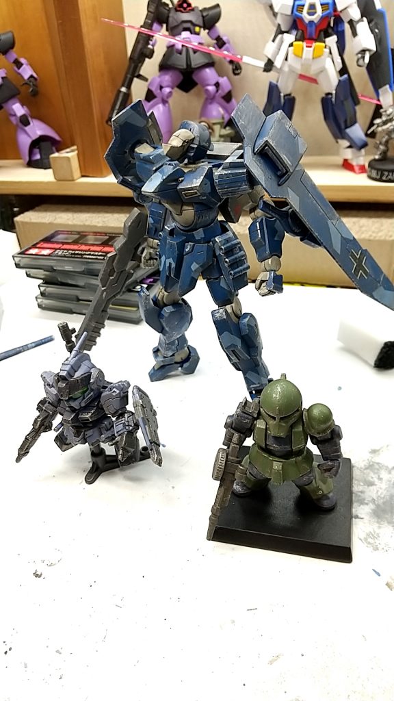 ついでに汚し…