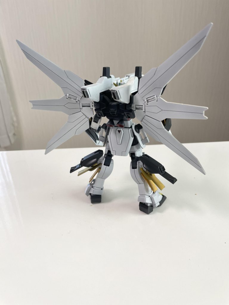 HGAW ガンダム DX 全塗装–3枚目/制作者：NbHaruto
