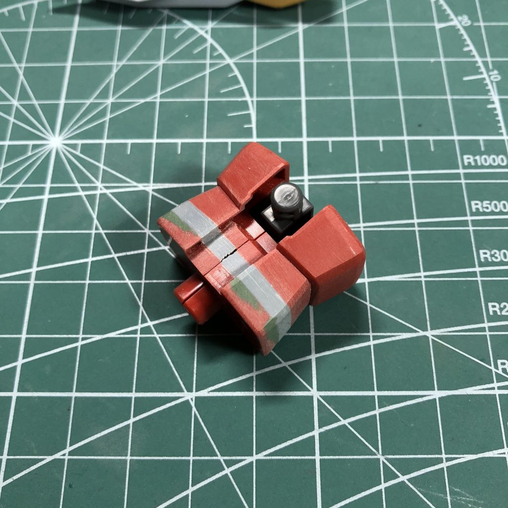 腹部の延長工作。