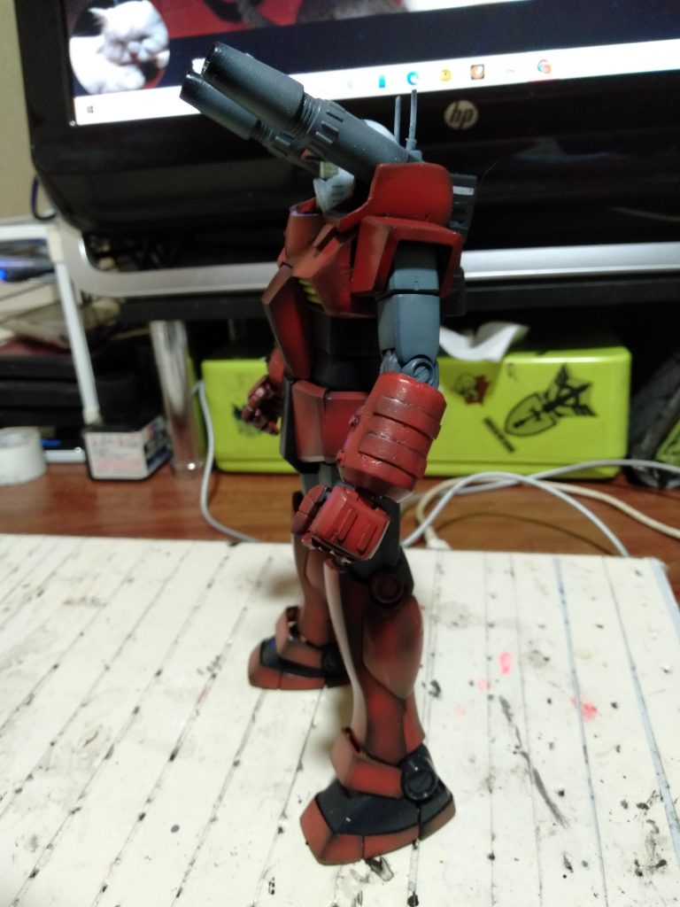 MG　プロトタイプ・ジムキャノン１号機 (ジムVer２．０改造)–4枚目/制作者：猫親父