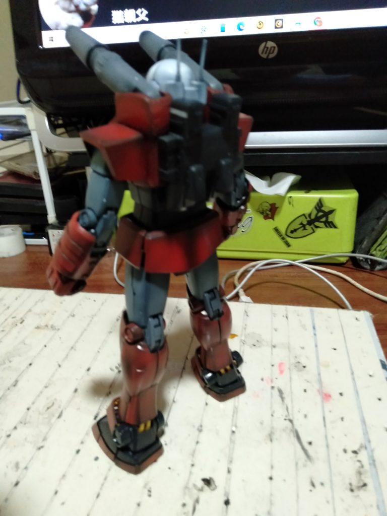 MG　プロトタイプ・ジムキャノン１号機 (ジムVer２．０改造)–5枚目/制作者：猫親父