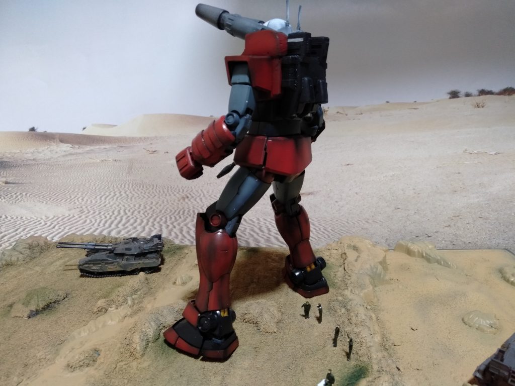 MG　プロトタイプ・ジムキャノン１号機 (ジムVer２．０改造)–2枚目/制作者：猫親父