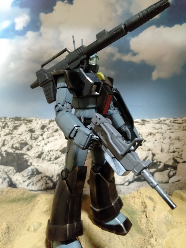 MGジムキャノン ”踊る黒い死神”リド・ウォルフ専用機–5枚目/制作者:猫親父
