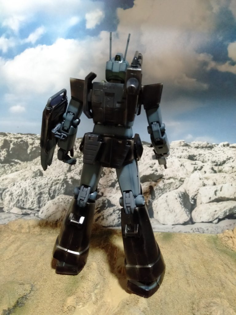 MGジムキャノン ”踊る黒い死神”リド・ウォルフ専用機–6枚目/制作者:猫親父