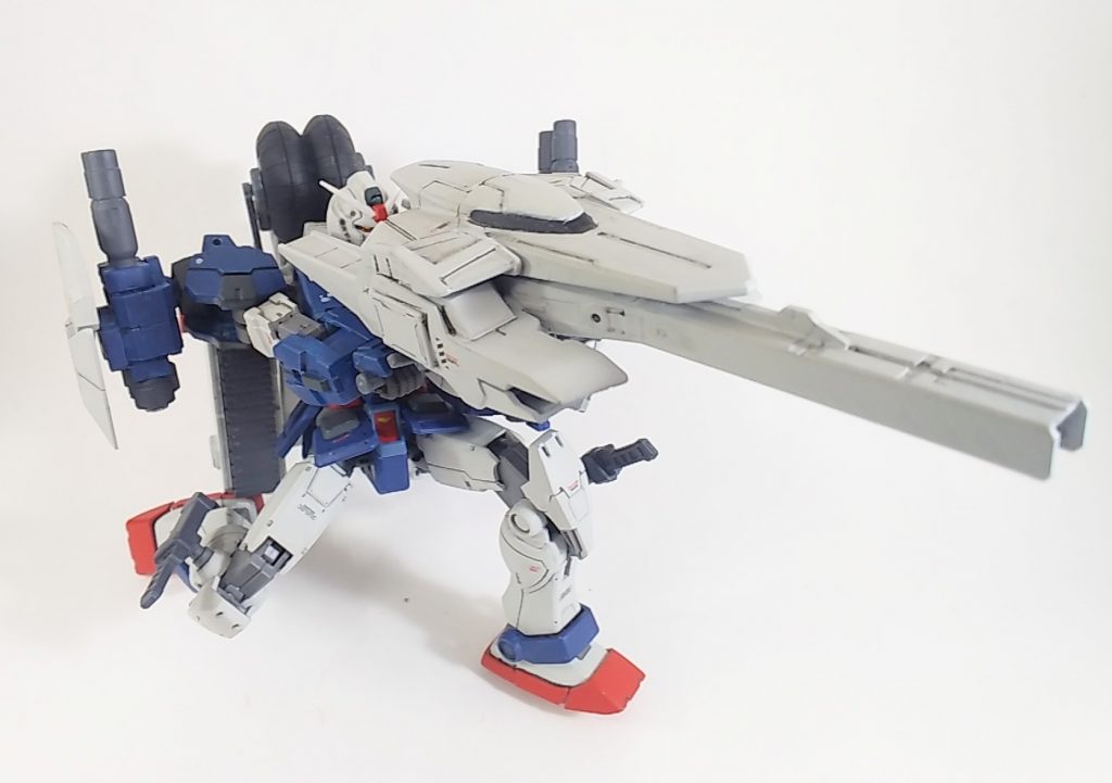 シールドキャノンによる遠距離砲撃