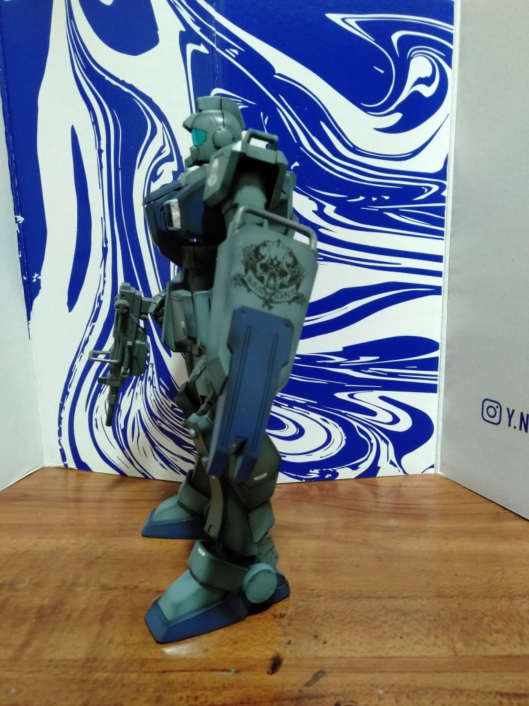 MG 陸戦型ジム（スレイブ・レイス隊機仕様）–3枚目/制作者：猫親父