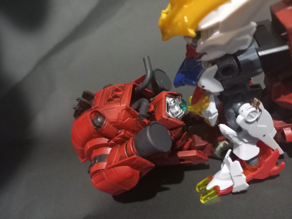 ガンマカ　シャイニングシルバー使いました。