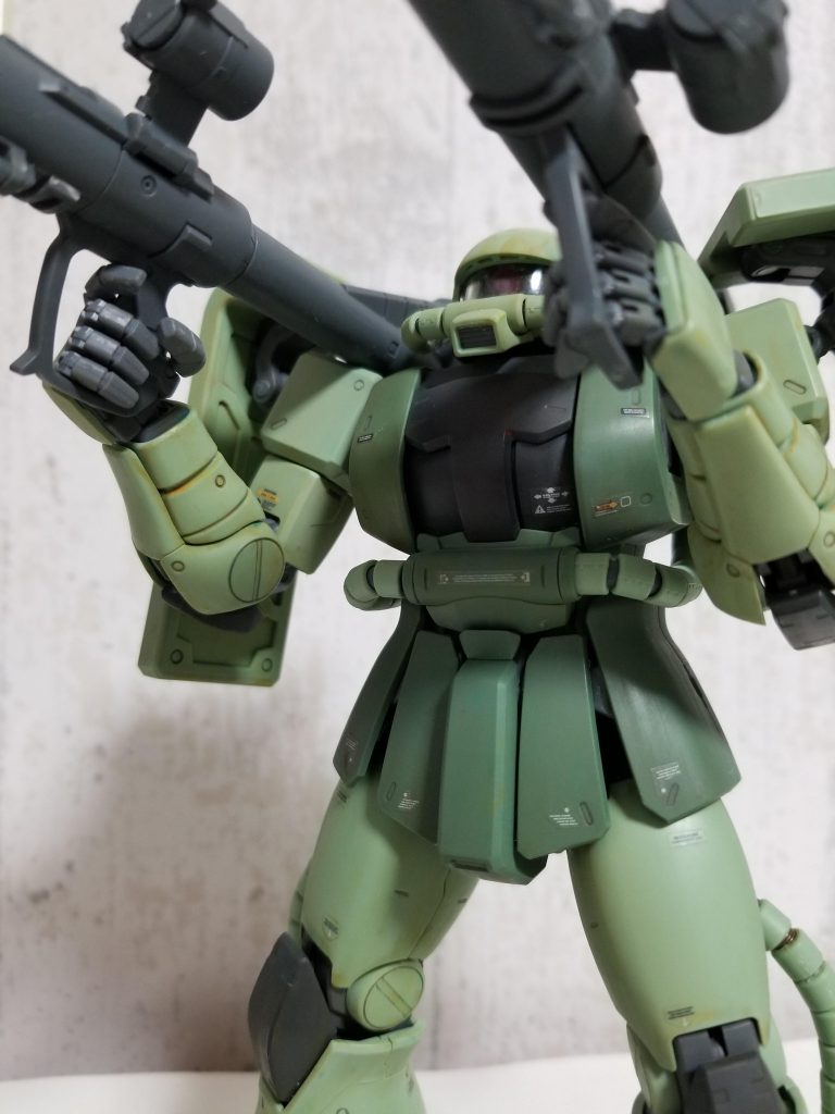 製作記はこちらからどうぞ!MGザクver2.0製作記