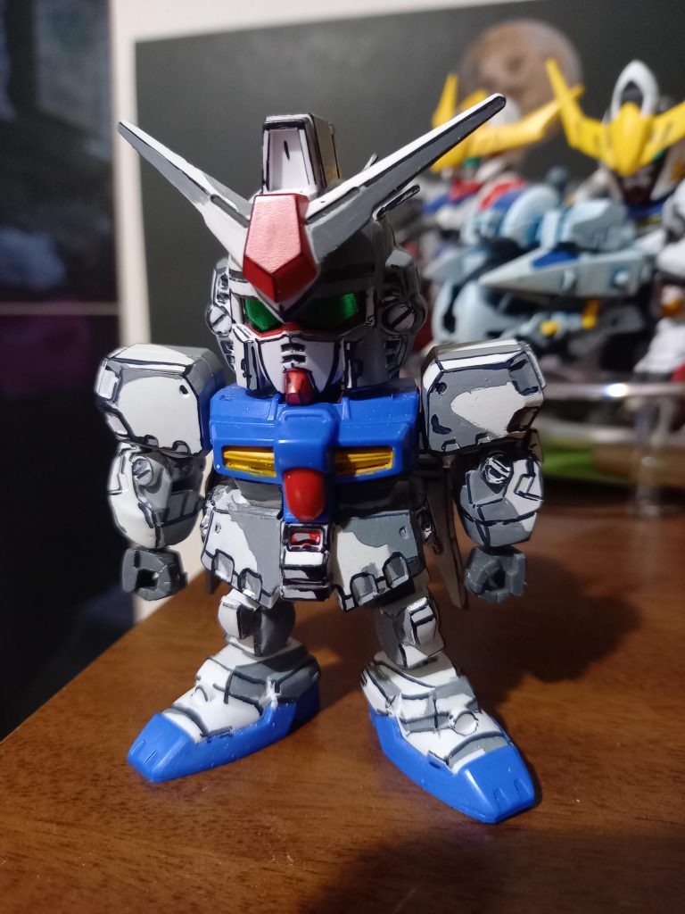 アニメ塗り挑戦も途中断念して塗り直し