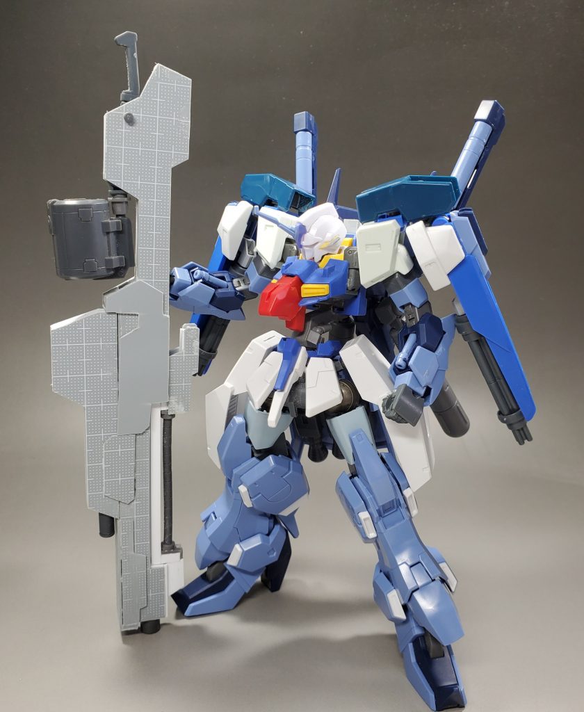 狙撃用のライフルも作りましたが重すぎて構えられないのでボツ。軽量化して作り直そうかな。