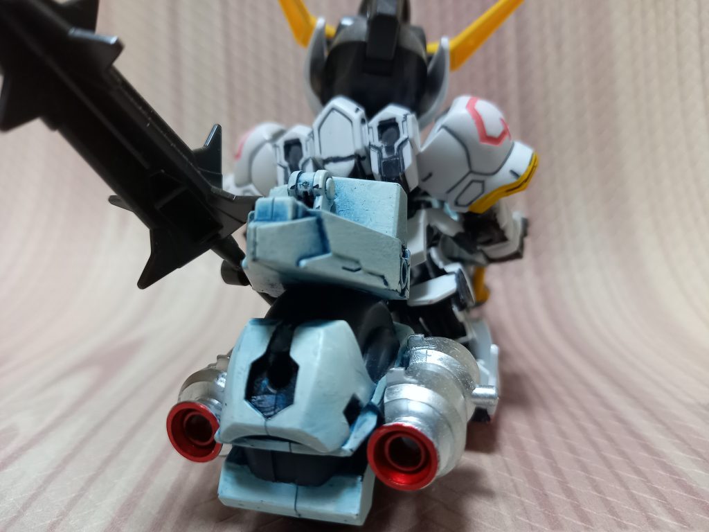 クタンのブースターをマフラーにしてるので長距離速く走れるぜ。