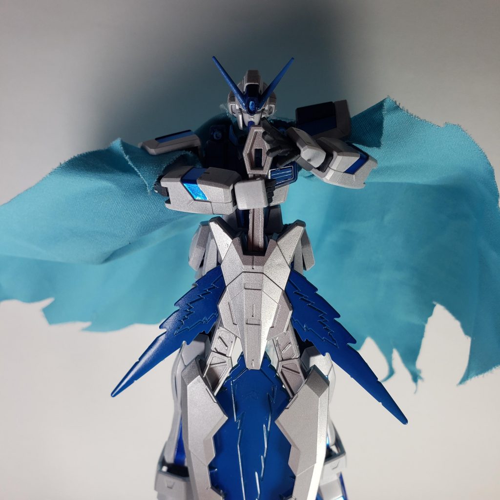 LiSAの『炎』を歌ってみたで投稿してたので、このポーズにしました。