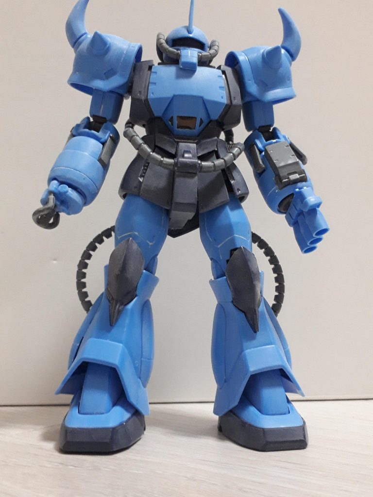 素組みした時には　正直どこをどうイジッてやろうかホントに悩みました。　これだけディテール細かいしプロポーション良いし‼️ 