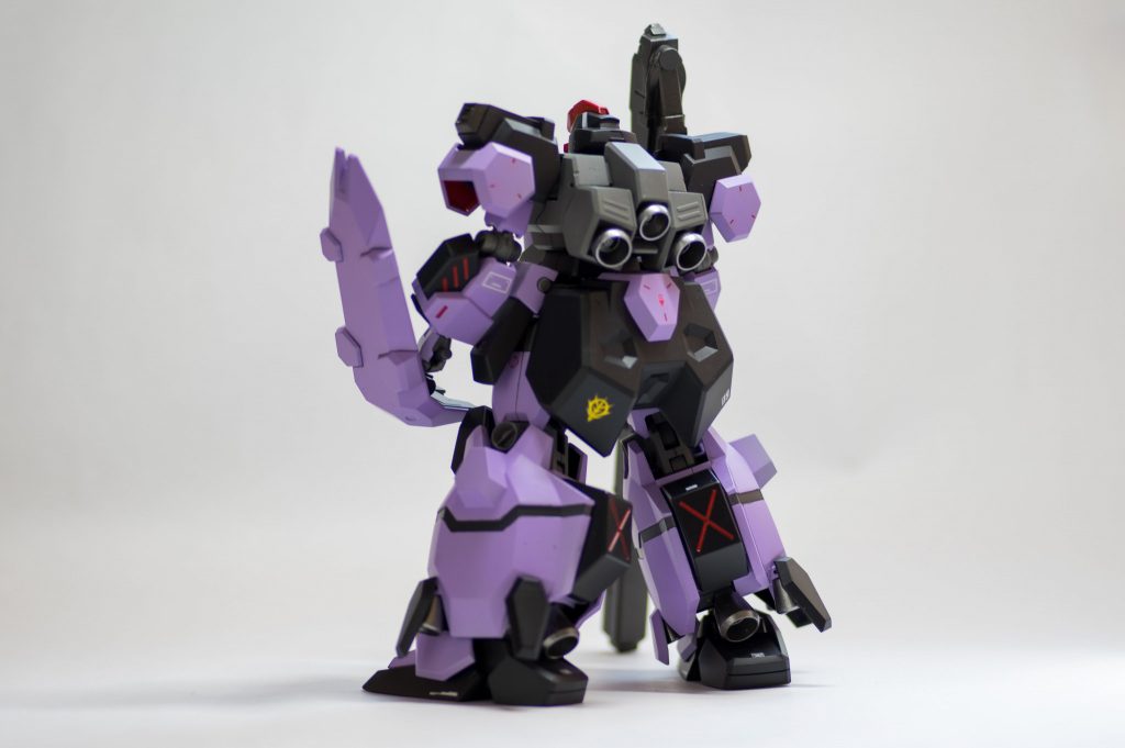 バックショットです。デカール類は再販されたMSデカールを使用。