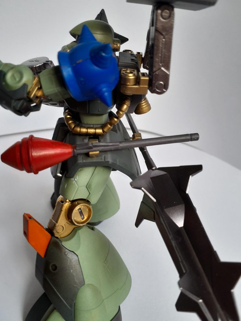 装備その3ゾゴックのシュツルムファウスト。