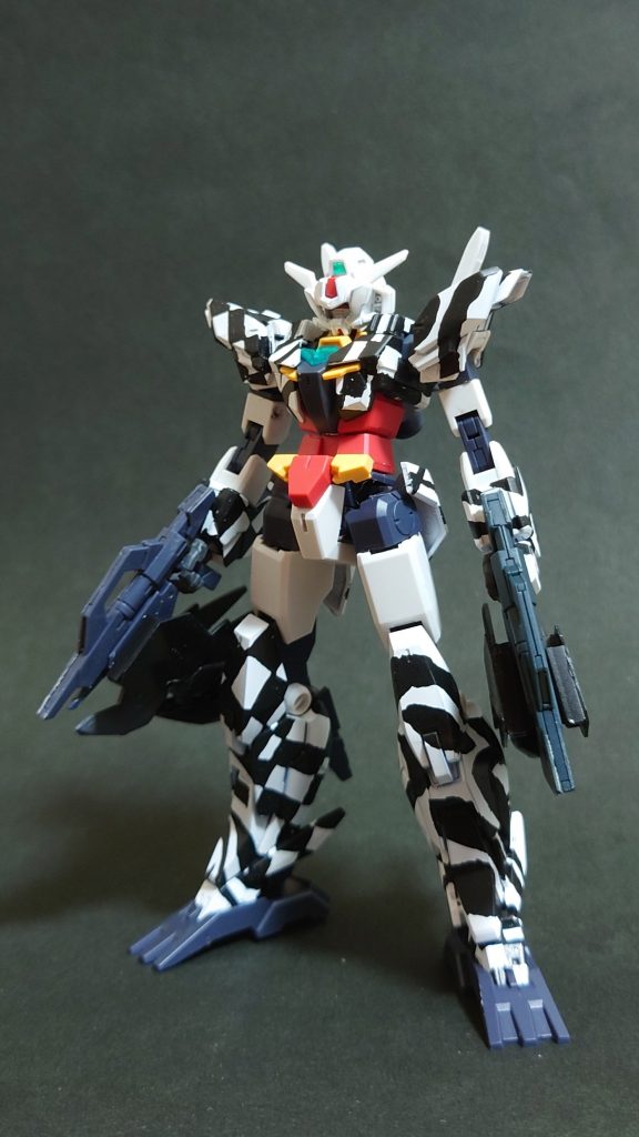 メルクワンガンダム（ダズル迷彩仕様）–2枚目/制作者：high-六