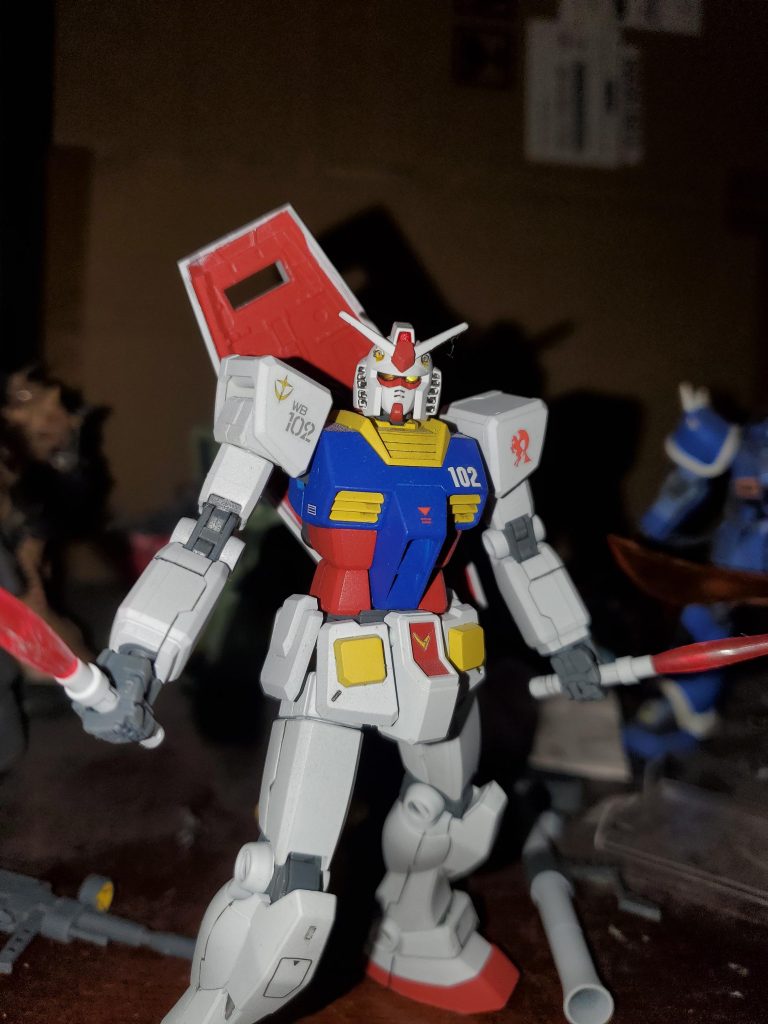 ビームサーベル二刀流です。