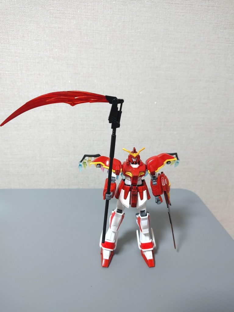 ビームサイズは杖は黒、刃はロイヤルメタレッドを使って赤にしました。これはレーヴァティンを元に塗装しました。