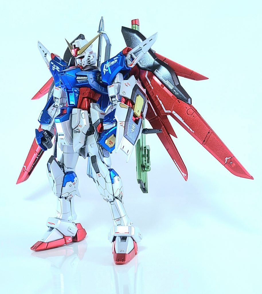 RGデスティニーガンダム メタリックカラーver.–2枚目/制作者：AKI