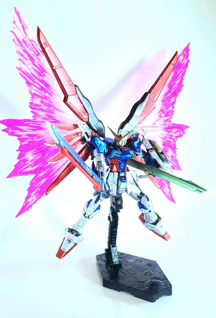 RGデスティニーガンダム メタリックカラーver.–5枚目/制作者：AKI