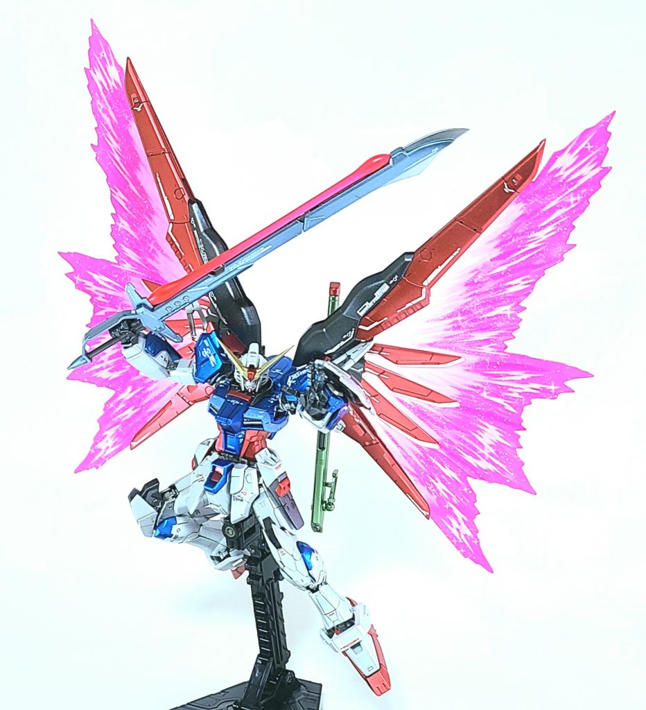 RGデスティニーガンダム メタリックカラーver.–4枚目/制作者：AKI