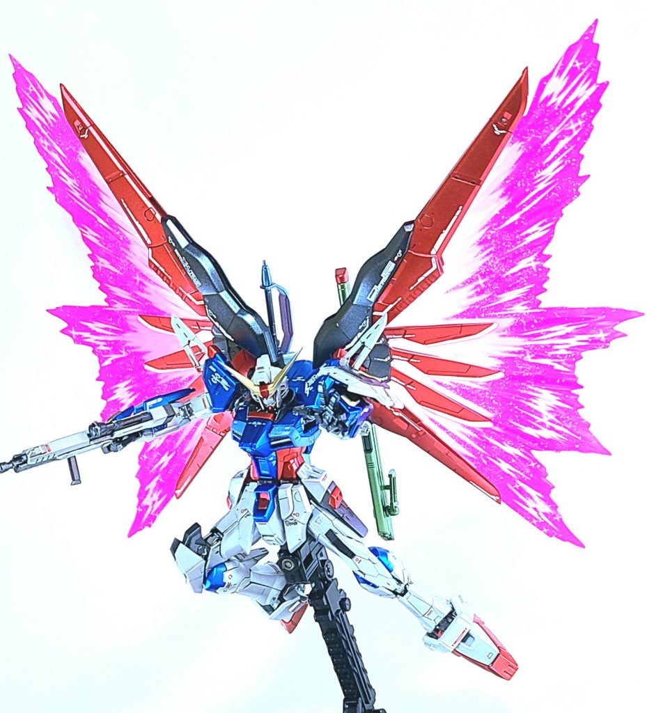 RGデスティニーガンダム メタリックカラーver.–3枚目/制作者：AKI