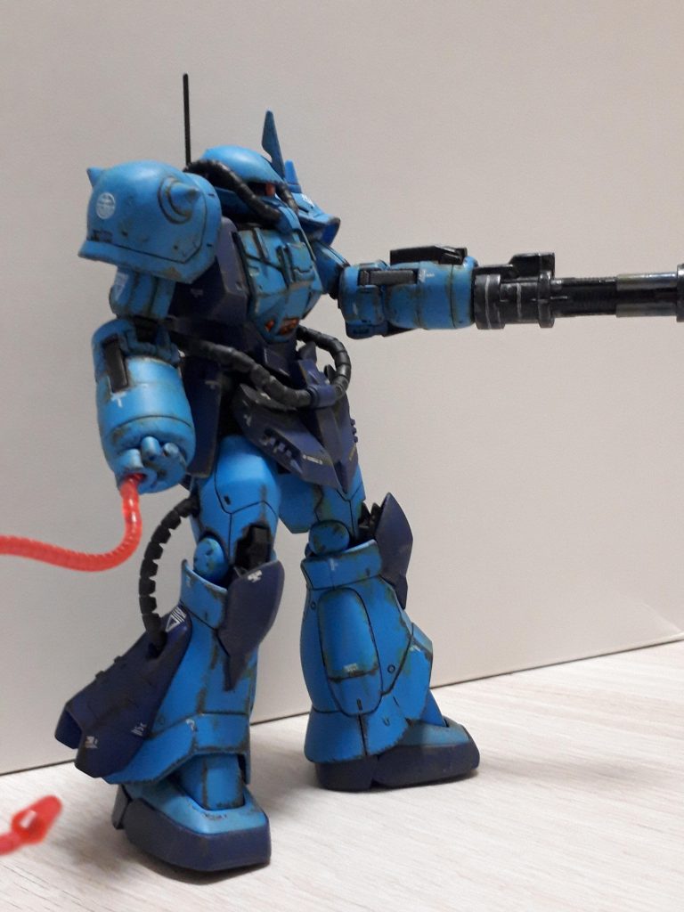 戦術実証なので　ついでにガトリングのテストもしちゃえ‼️　ていう想定で。