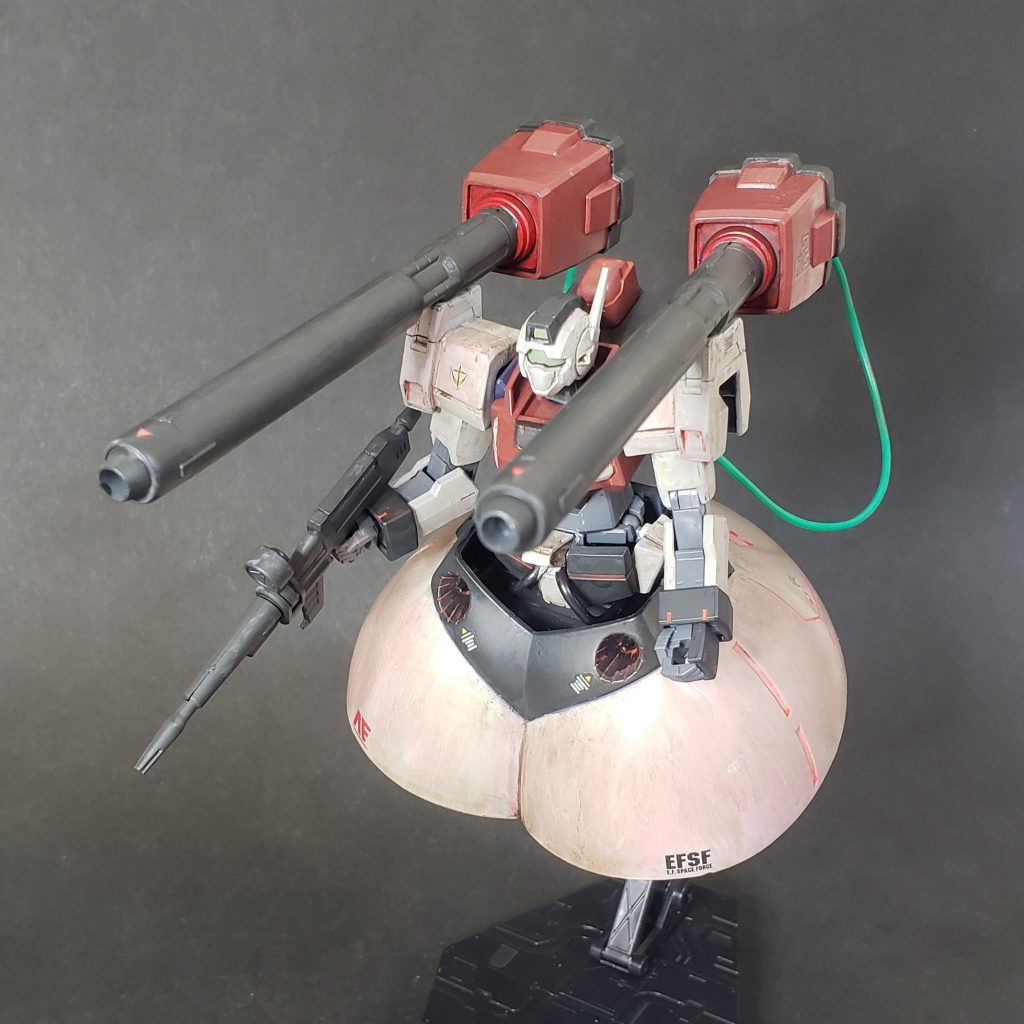 AEGのジムにジオングのスカートを履かせてみました。 