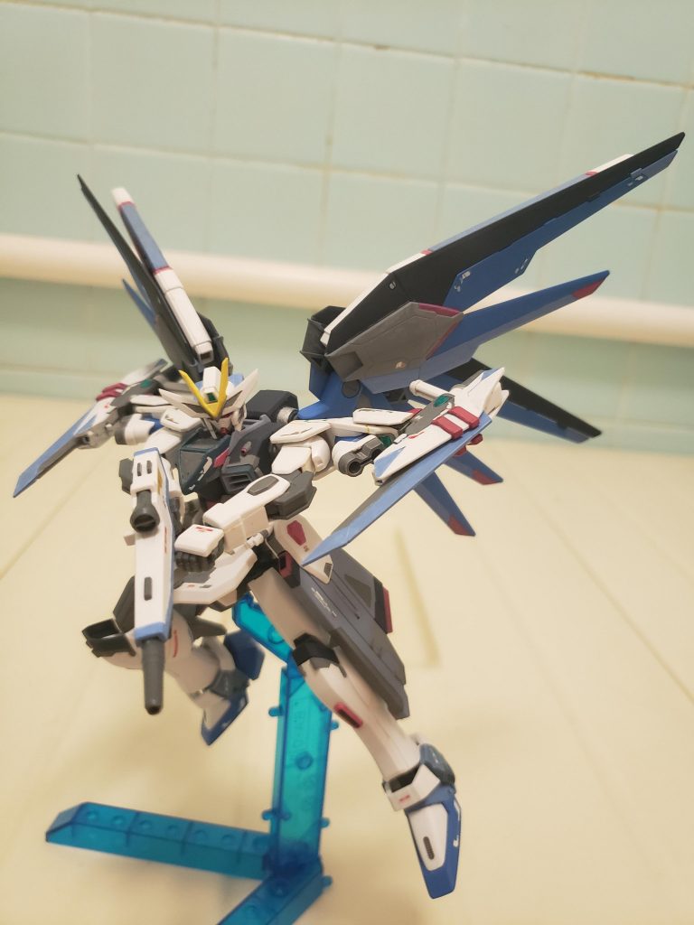 ビームライフル構えポーズ！