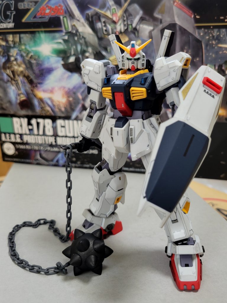 ティターンズマークIIに続けて、ハンマー持たせてみました。良いと思うんですけど、僕の意見はかなり少数派のようです。