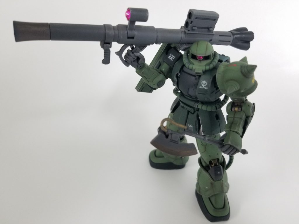 やっぱバズーカはさまになります