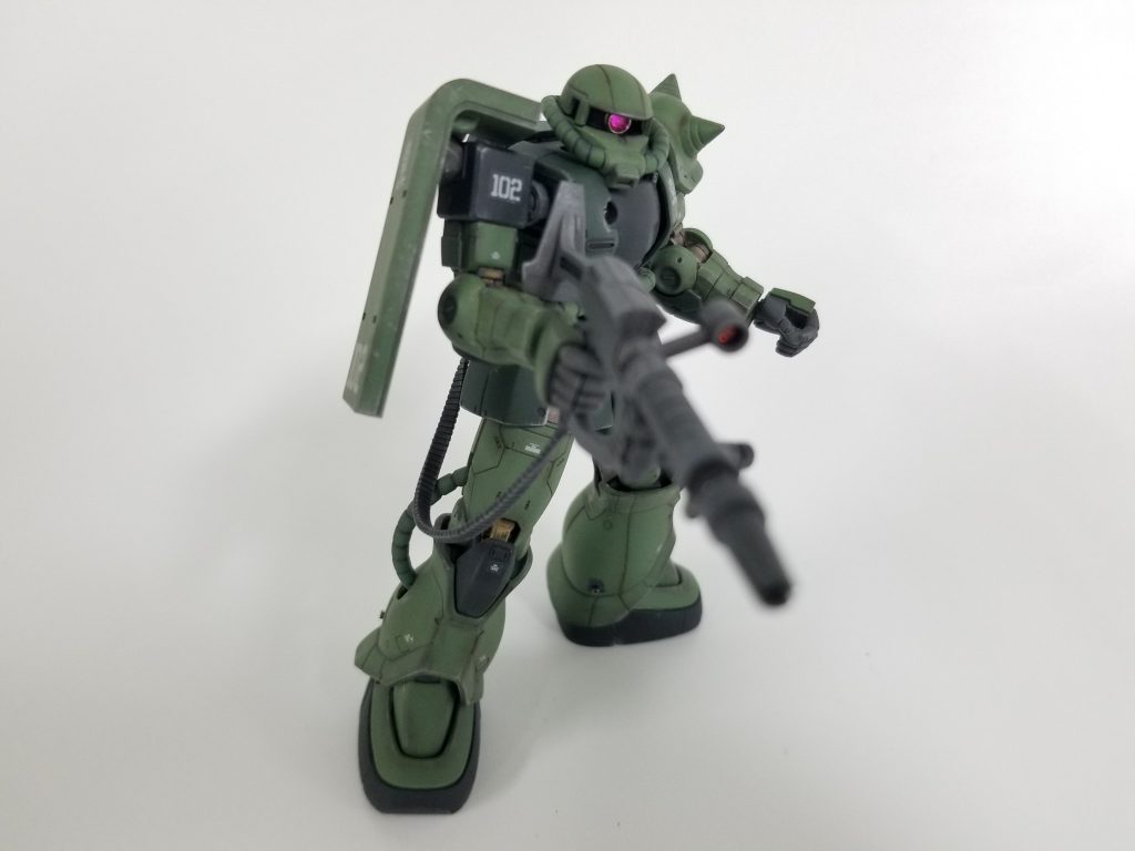 マシンガン構えてみた