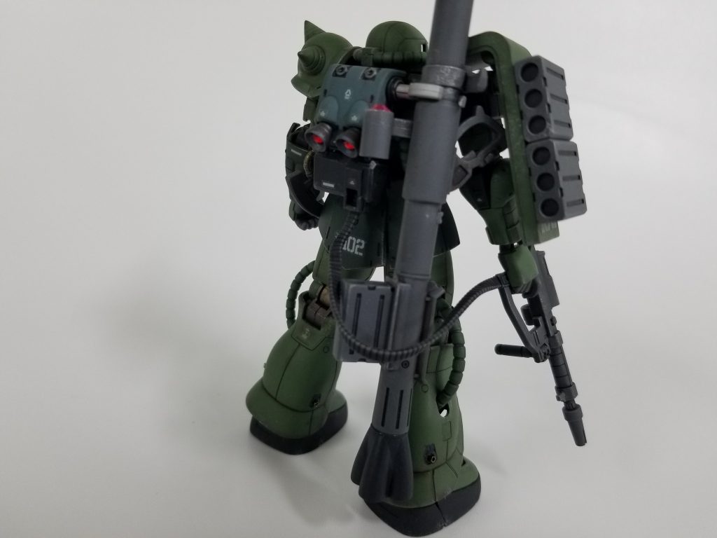 バーニア内部に赤いラインストーン入れるのが私流