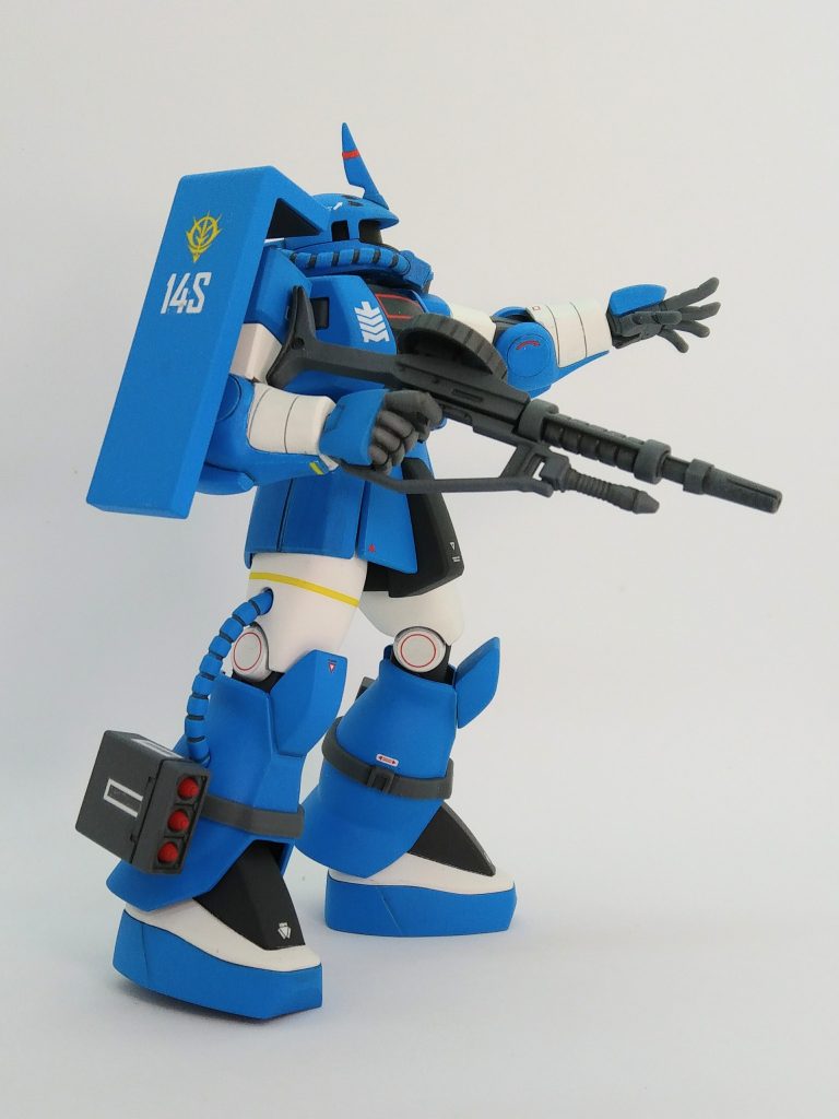 勇ましい指揮官仕草!