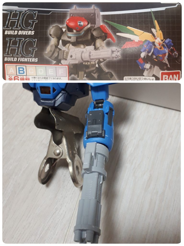 ガトリングにはこれ使いました。　途中切断してはめ込めるように。　今回はこんな感じでした。　最後までご覧頂きありがとうございました。😁