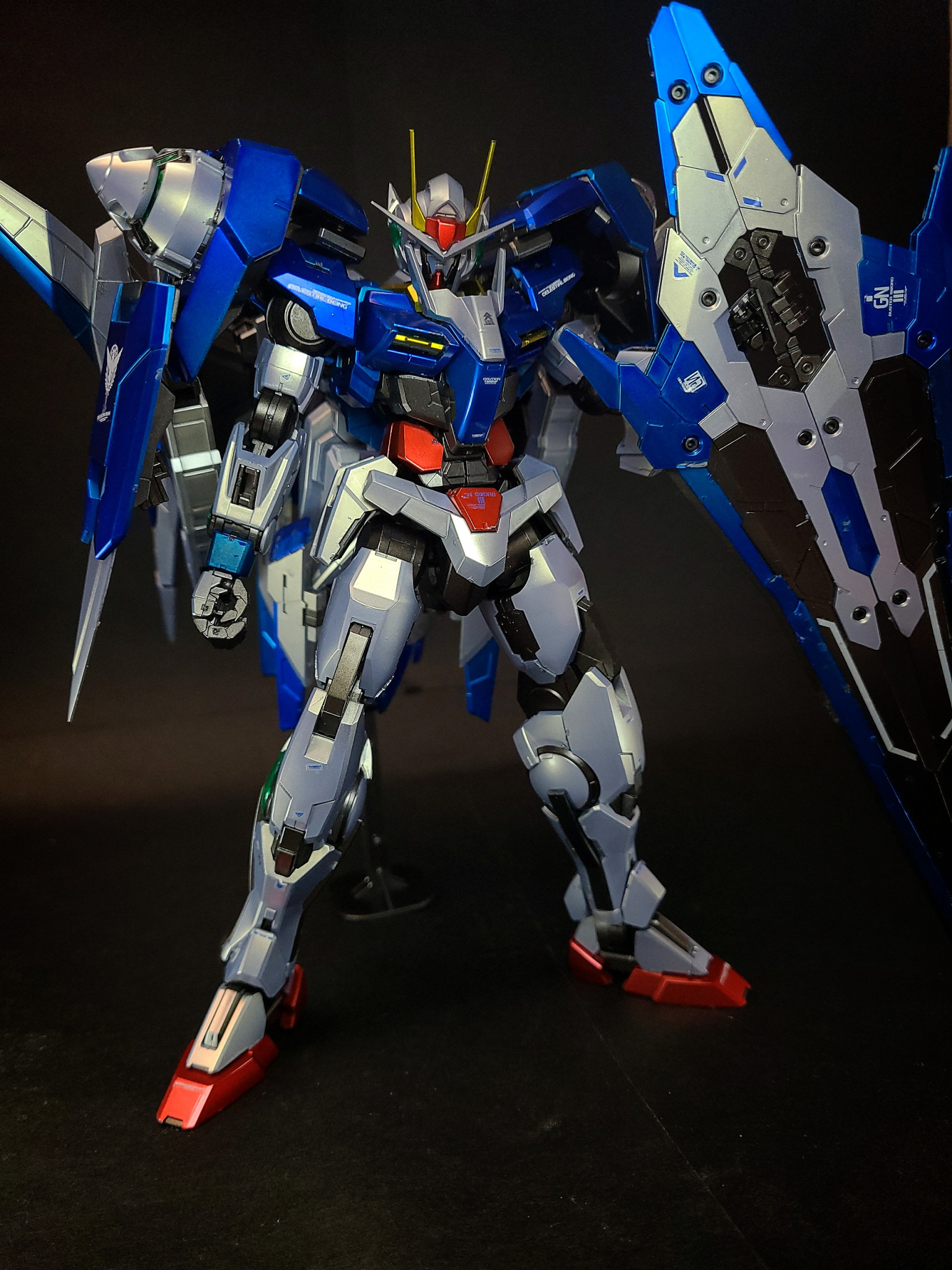 MG ダブルオーザンライザー｜鈴木 克海さんのガンプラ作品｜GUNSTA 