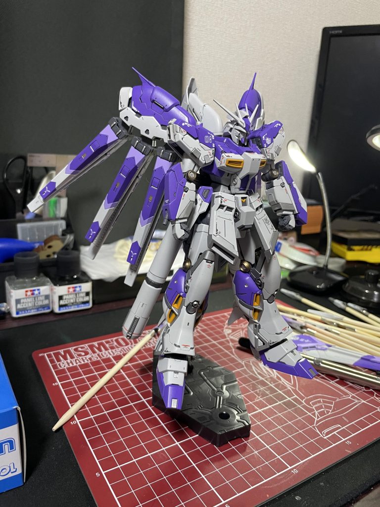 塗装はMGのver.kaをイメージして塗装しました。