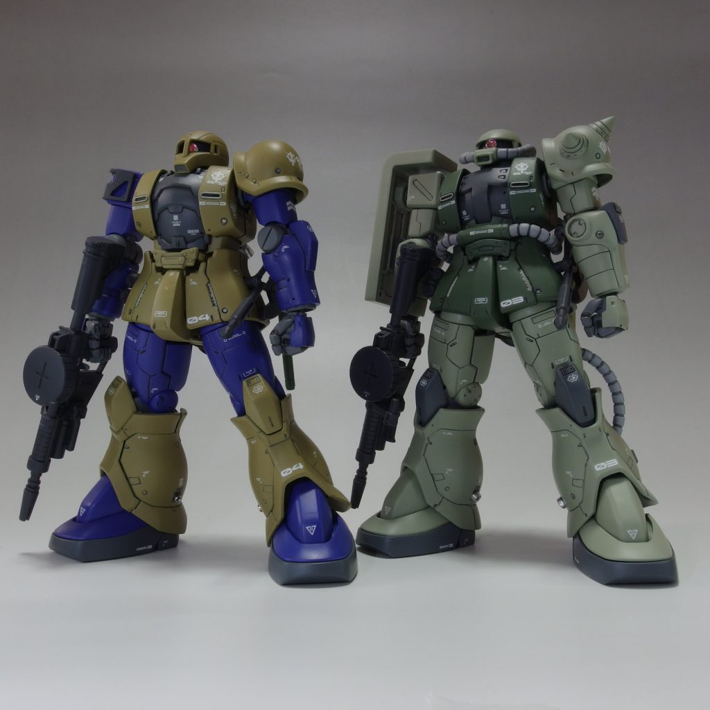 ザクⅡと。最後までご覧いただきありがとうございました。