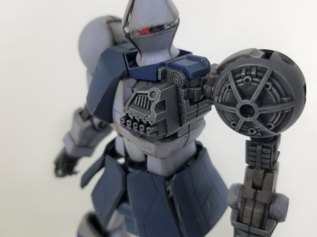 内部はドライブラシで立体感を。見えないから自己満足。