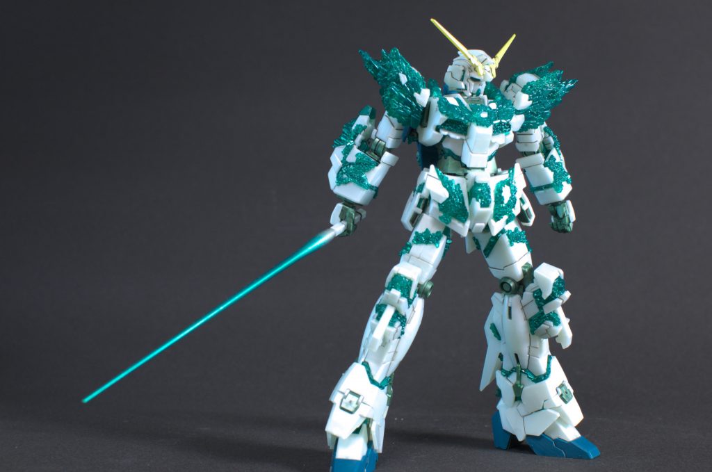 HG ユニコーンガンダム (光の結晶体)–4枚目/制作者：Hase205