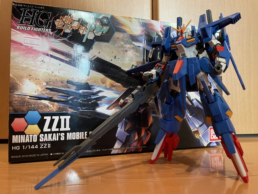 ZZIIの元の姿。グレー系への全塗装により、ZZIIっぽさや、ZIIっぽさはなくなっていると思います。